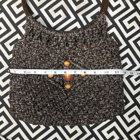 Vintage Macramé Bag - Picture 3 of 5
